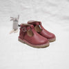 Accessories rose Red / insole length 17cm Cowhide kids Casual Martin boots