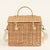 Creative House Shape Rattan Handbags