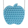 Blue / China Cute Apple Fidget Chain Bag