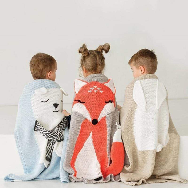 Accessories Cute Baby Animal Blanket