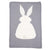 Accessories Gray Bunny Cute Baby Animal Blanket