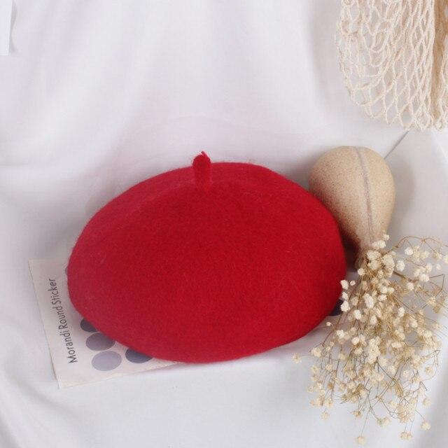 Red Cute Baby Girls Beret
