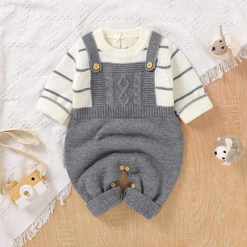Cute Bear Newborn Infant Playsuit