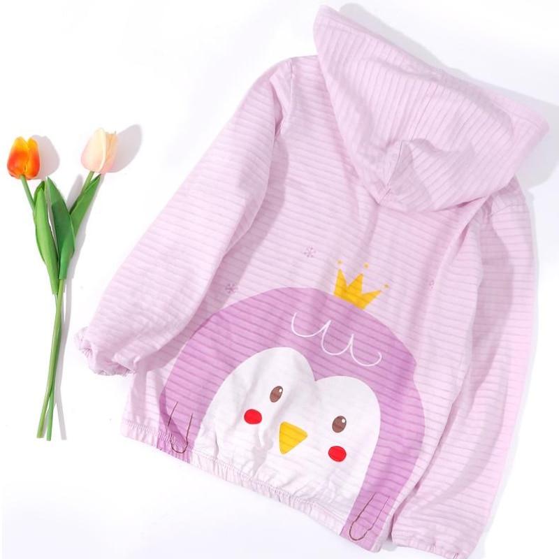 Girl's Clothing Cute Cartoon Hoodie Coat