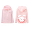 Girl&#39;s Clothing Pink / 120CM Cute Cartoon Hoodie Coat