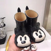 Shoes Black / 6 Cute Cartoon Rain Boots