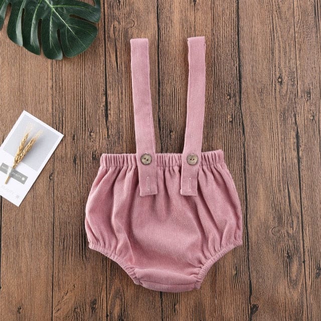 Cute Corduroy Suspender