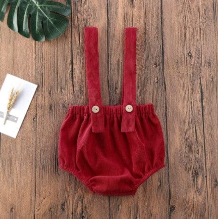 Cute Corduroy Suspender