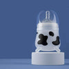 150ML Cute Cow Silicone Feeding Bottle Imitating Breast Milk