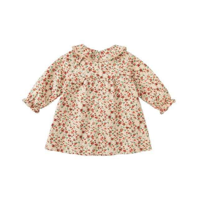 floral print / 24M (80cm) cute floral print dress c