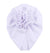 White Cute Flower Baby Hat