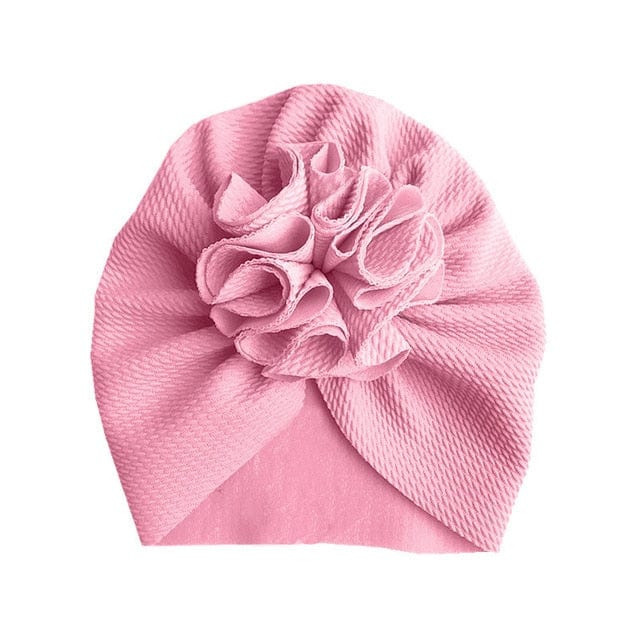 Light Pink Cute Flower Baby Hat