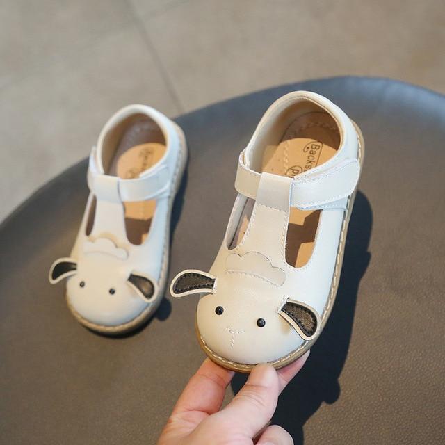 Shoes E32478 Beige / inner 15.1 cm Cute Genuine Leather Shoes