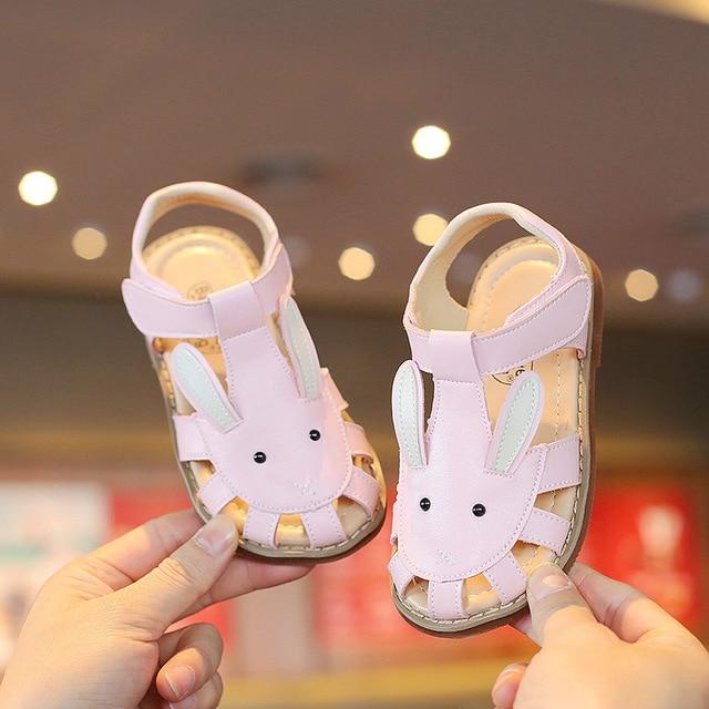 Shoes E32907 Pink / inner 19.0 cm Cute Genuine Leather Shoes