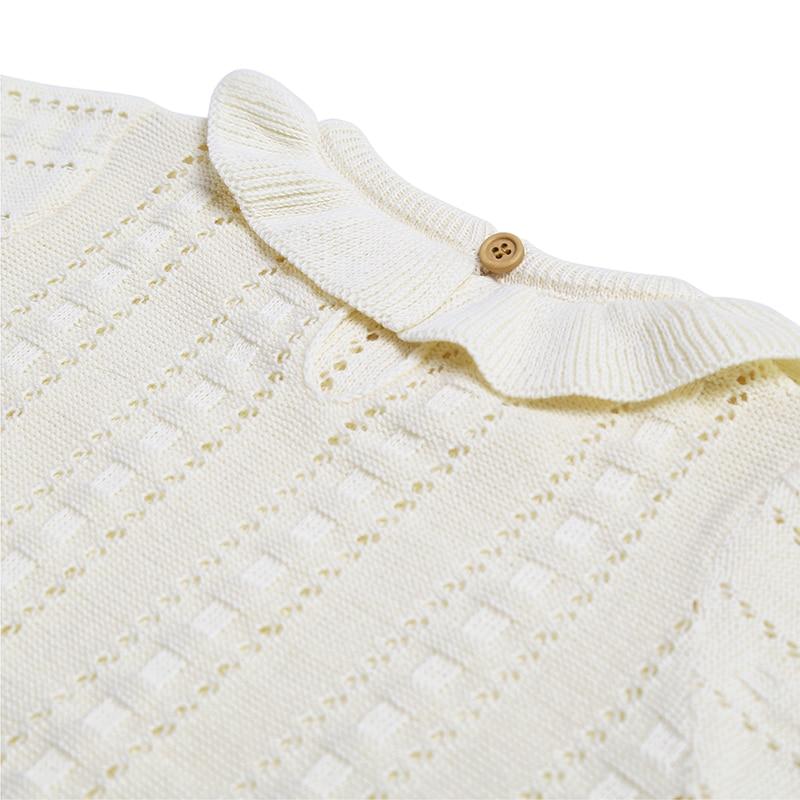 Girl's Clothing Cute Hollow Out Knit Pullover