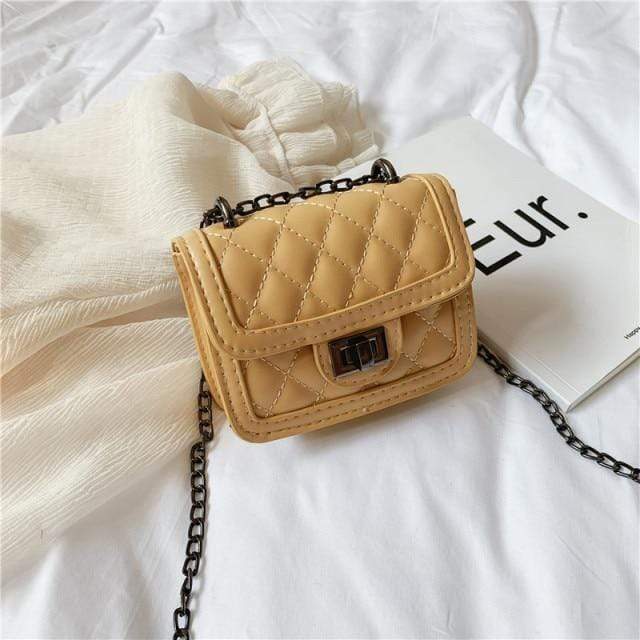 Accessories Khaki Cute Leather Crossbody Bags