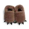 Shoes Brown / 7-12M Cute Monster Fluffy Shoes