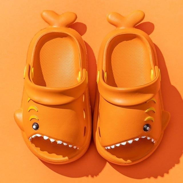 Shoes Orange / 6-12M Cute Outdoor Slippers