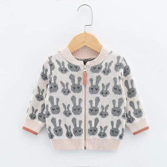 Gray rabbit / 9M cute rabbit baby coats