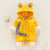 Yellow / 9M Cute Rabbit Ears Hooded Rompers