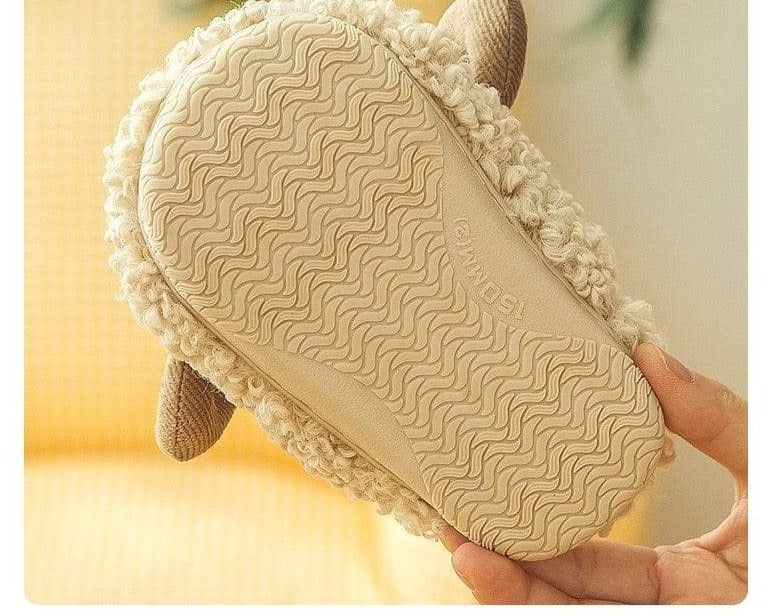 Accessories Cute Sheep Soft Non-slip Home Slippers