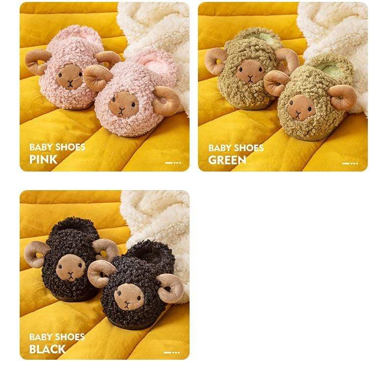 Accessories Cute Sheep Soft Non-slip Home Slippers