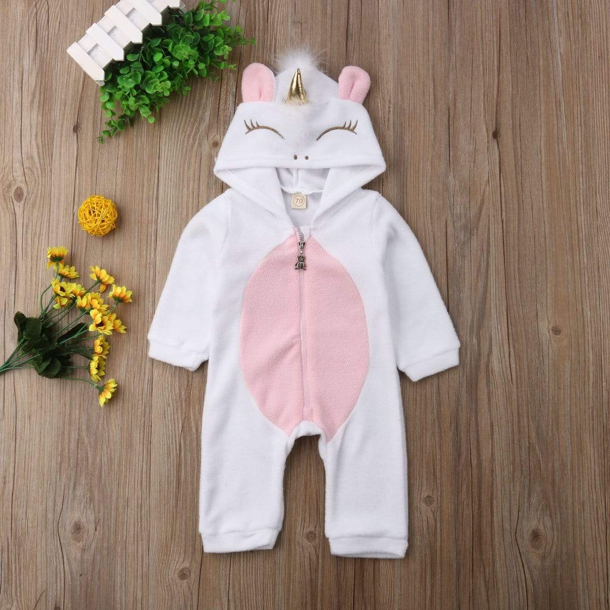 unisex 24M Cute Unicorn Onesie