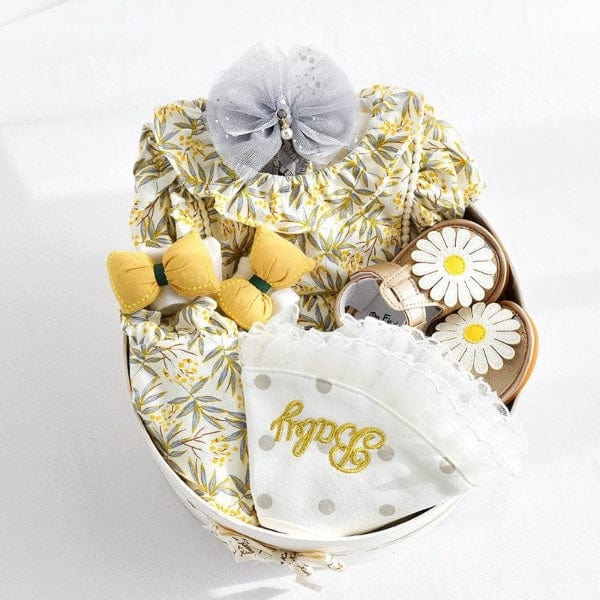 Daisy Floral Baby Gift Set