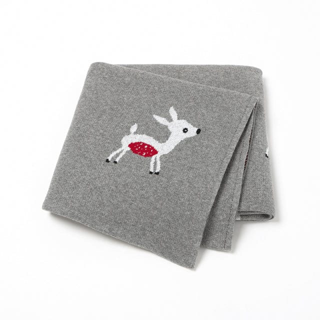 82W682-2 Deer Baby Blanket