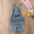 Girl's Clothing Deinm Overalls Outfits Clothes