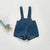 Girl's Clothing blue 203K04 / 12M Denim Bodysuits Kids Jumpsuit