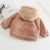 Girl's Clothing Denim Plus cashmere Coat