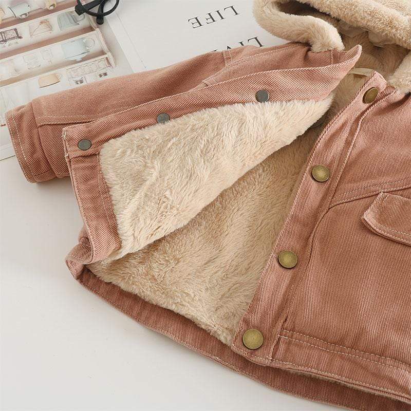 Denim Jacket for Women Winter Sherpa Lining Hoodies Casual Button Down Coats  Long Sleeve Outerwear with Pockets - Walmart.com