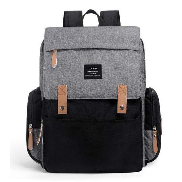 Diaper Bag Black Gray Diaper Bags Backpacks