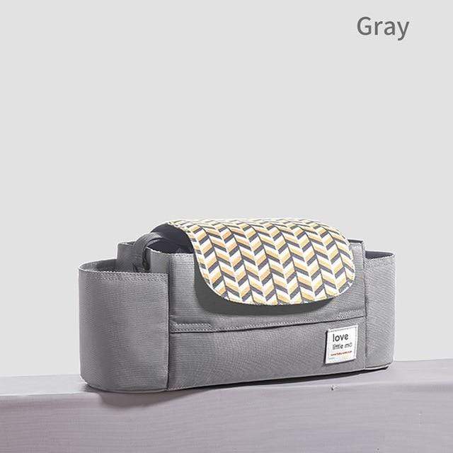 Grey Canvas Bag Organizer Purse Insert Diaper Bag Organizer 