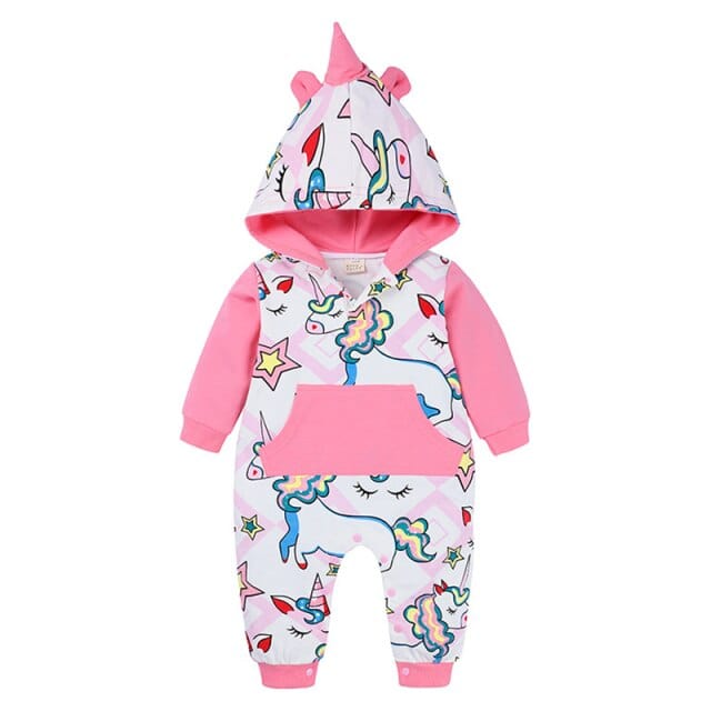 pink / 3M Dino Romper