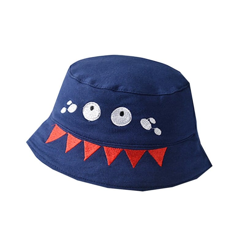 Momorii Baby Straw Hat, Navy