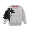 Boy&#39;s Clothing Gray / 6T Dinosaur Print Sweatshirt