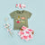 Dinosaur Printed Short Sleeve T Shirts+Shorts Headband