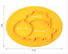 Accessories Yellow Dinosaur Silicone Plate