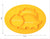 Accessories Yellow Dinosaur Silicone Plate