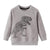 Boy's Clothing Dinosaurs Print Sweatshirt