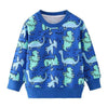 Boy&#39;s Clothing Blue / 4T Dinosaurs Print Sweatshirt