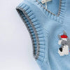 Boy&#39;s Clothing Dog Print sleeveless vest