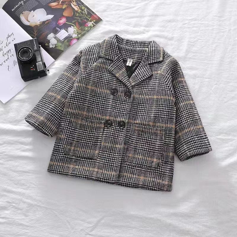 Boy's Clothing Gray / 5T Double Breasted Coat