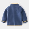 Boy&#39;s Clothing Double Layer Composite Winter Cardigan