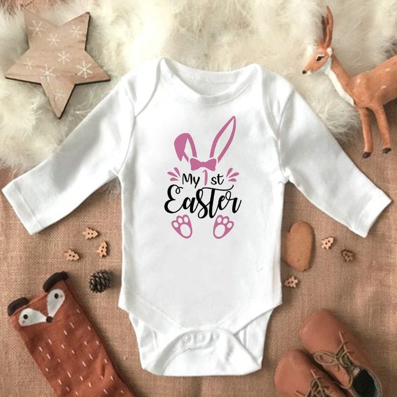 H / 3M Easter baby Romper