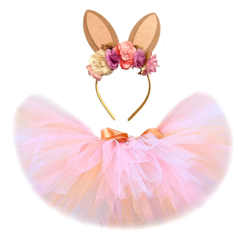 Girl's Clothing Easter Bunny Tutu Skirt