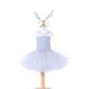 gray set / L-18-24M Easter Outfit Baby Tutu Dress