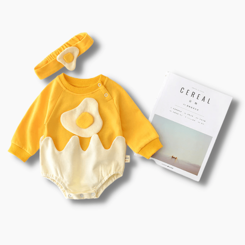 Baby & Toddler Egg Patchwork Baby Romper